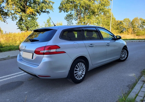 Peugeot 308 cena 28400 przebieg: 241000, rok produkcji 2014 z Bolków małe 254